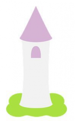 simple rapunzel tower template - Google Search | Applique ...