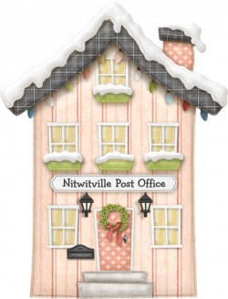 home_6.png | Clip art, Christmas villages and Christmas doodles