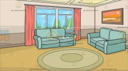 a small living room background clipart by vector | Back ...