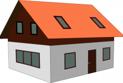 28+ Collection of Sloping Roof House Clipart | High quality, free ...