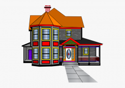 Big House Clipart - House Clip Art , Transparent Cartoon ...