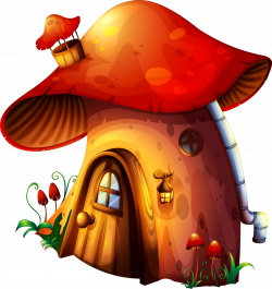 House Mushroom Stock photography Clip art - Mushroom house 1300*1380 ...