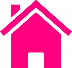 Pink House clip art - vector clip art online, royalty free ...