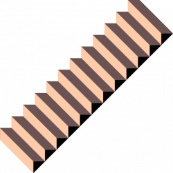 Stairs Clip Art at Clker.com - vector clip art online, royalty free ...
