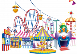 Carousel Amusement park - Happy amusement park 3508*2480 transprent ...