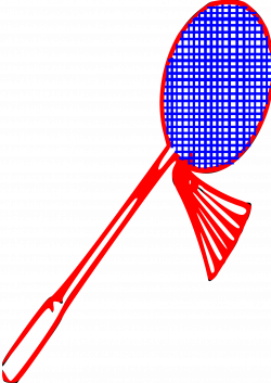 Clipart - Badminton Racket
