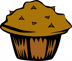Clipart - Fast Food, Breakfast, Muffin, Chocolate