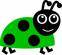 Green Lady Bug Clip Art at Clker.com - vector clip art online ...