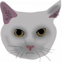 Clipart - Cat head (prototip)