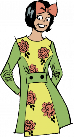Clipart - Flower dress