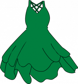 Green Dress Clip Art at Clker.com - vector clip art online, royalty ...