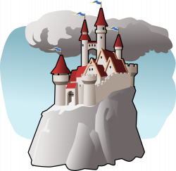 clipartist.net » Clip Art » fairy tale castle SVG
