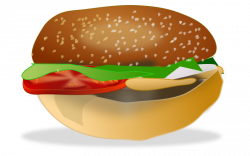 Burger clipart plant needs - Pencil and in color burger clipart ...