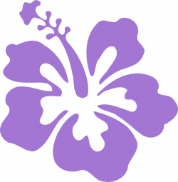 Hibiscus Purple Clip Art at Clker.com - vector clip art online ...