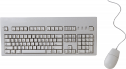Vintage Mouse Keyboard transparent PNG - StickPNG