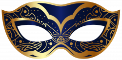 Dark Blue Carnival Mask PNG Clip Art Image | Gallery Yopriceville ...