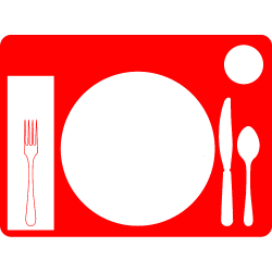 Non-Slip Table Setting Place Mat - Red • Unforgettable.org