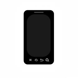 Clipart - smart phone