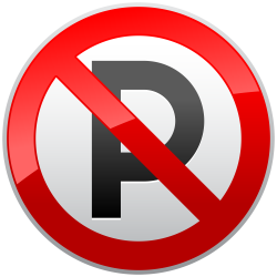 No Parking Prohibition Sign PNG Clipart - Best WEB Clipart