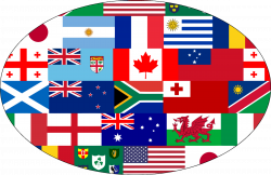 Clipart - Rugby world cup nations ball