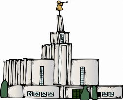 Best Free Temple Clipart Lds Drawing