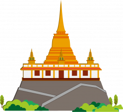 Thailand Clip art - Thailand Golden Palace 1094*1001 transprent Png ...