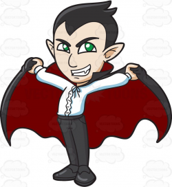 A proud vampire #cartoon #clipart #vector #vectortoons ...