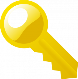 Key | Free Stock Photo | Illustration of a gold key | # 16163