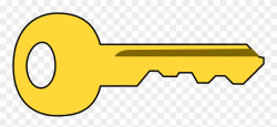 Key Clipart 21st Key - Png Download (#2681508) - PinClipart