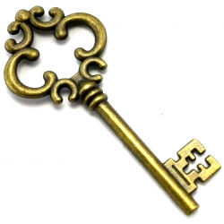 Antique Key Clip Art | Keys in 2019 | Old fashioned key, Key ...