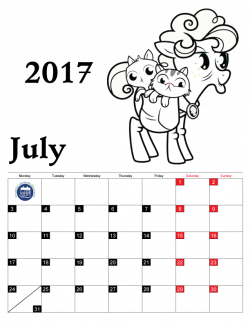 Coloring Pages Calendar 2017 for Kids - Free Printable Calendar 2016 ...