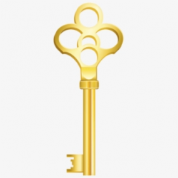 Keys Clipart Elegant - Gold Key Png Clipart, Cliparts ...
