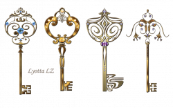 Magic items and elements Design gold amulet pendants PNG layer ...