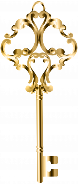 Golden Key PNG Clip Art | Gallery Yopriceville - High-Quality ...