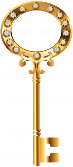Golden Key PNG Clip Art Image | Gallery Yopriceville - High-Quality ...