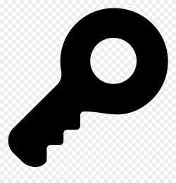 Key Silhouette Png - Password Symbol Clipart (#1114881 ...