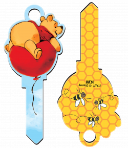 KeysRCool - Buy Winnie The Pooh Shape Disney House Keys