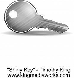 Clipart - Shiny Key