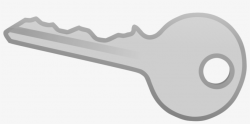 Grey Key Clipart - Small Key Clipart - Free Transparent PNG ...