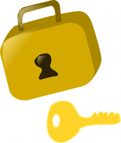 Clipart - lock and key