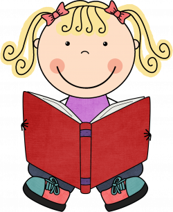 28+ Collection of Kids Reading Clipart Png | High quality, free ...