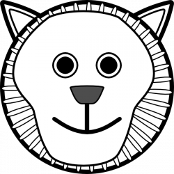 Lion Head Clipart Black And White | Clipart Panda - Free Clipart Images