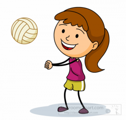 Clipart Kid Volleyball Png #60793 - PNG Images - PNGio