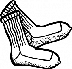 Sock Cliparts#3957461 - Shop of Clipart Library