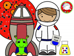 Space Kids Clipart (Personal & Commercial Use)