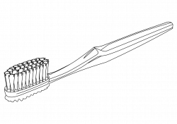 28+ Collection of Toothbrush Clipart Black And White | High quality ...