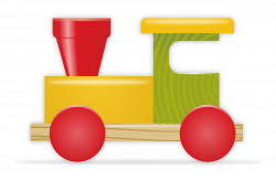 Clipart - Kids Train