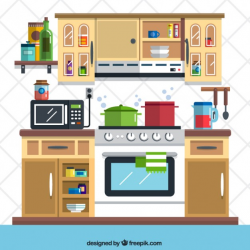 Kitchen Clipart animated 3 - 626 X 626 Free Clip Art stock ...