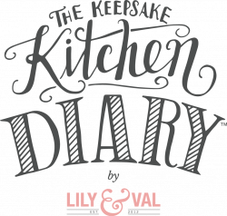 The Keepsake Kitchen Diary | A DIY recipe & memory cookbook
