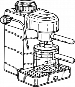 Clipart - espresso maker